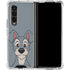 Disney Lady & The Tramp Butch Portrait Galaxy Z Fold4 5G Clear Case