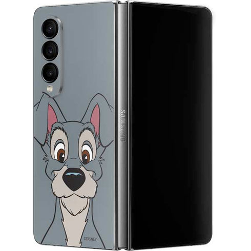 Disney Lady & The Tramp Butch Portrait Galaxy Z Fold4 5G Skin