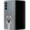 Disney Lady & The Tramp Butch Portrait Galaxy Z Fold4 5G Skin
