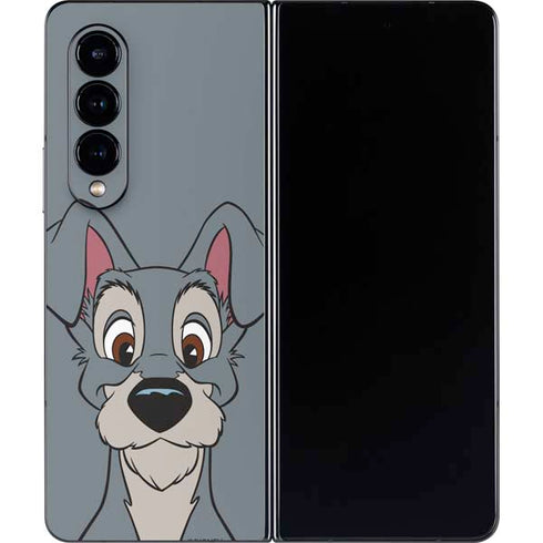 Disney Lady & The Tramp Butch Portrait Galaxy Z Fold4 5G Skin