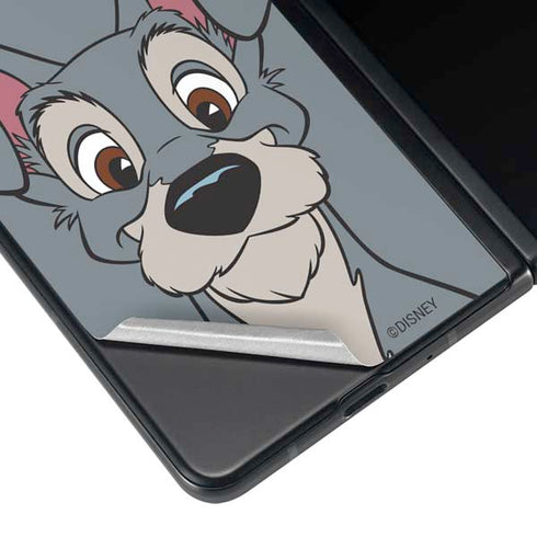 Disney Lady & The Tramp Butch Portrait Galaxy Z Fold4 5G Skin