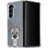 Disney Lady & The Tramp Butch Portrait Galaxy Z Fold5 5G Clear Case