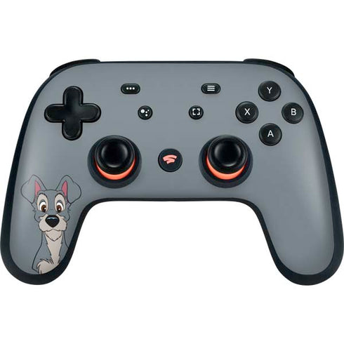 Disney Lady & The Tramp Butch Portrait Google Stadia Controller Skin
