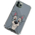 Disney Lady & The Tramp Butch Portrait iPhone 12 Pro Clear Case