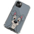Disney Lady & The Tramp Butch Portrait iPhone 13 Mini Clear Case