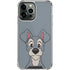 Disney Lady & The Tramp Butch Portrait iPhone 13 Pro Max Clear Case