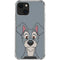 Disney Lady & The Tramp Butch Portrait iPhone 14 Plus Clear Case