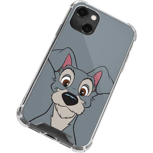 Disney Lady & The Tramp Butch Portrait iPhone 14 Plus Clear Case