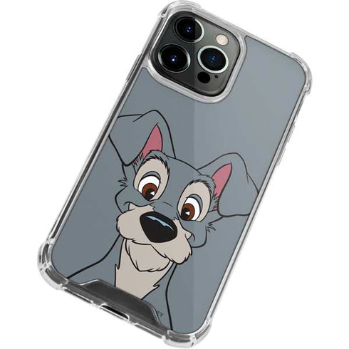 Disney Lady & The Tramp Butch Portrait iPhone 14 Pro Clear Case