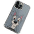Disney Lady & The Tramp Butch Portrait iPhone 14 Pro Clear Case