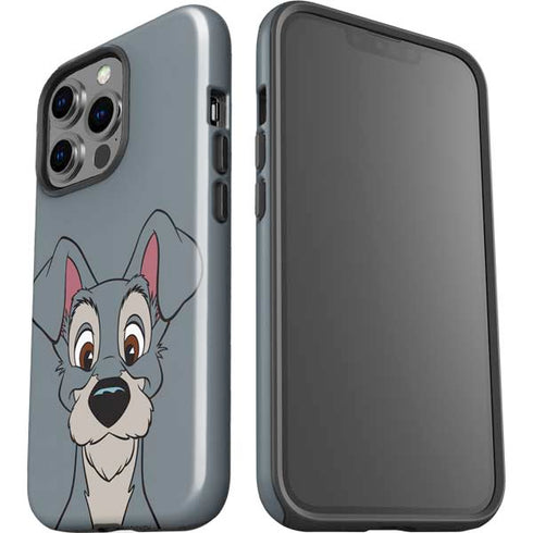 Disney Lady & The Tramp Butch Portrait iPhone 14 Pro Impact Case