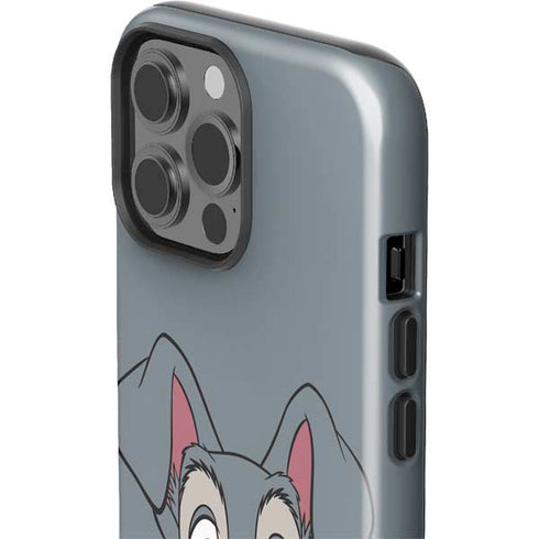 Disney Lady & The Tramp Butch Portrait iPhone 14 Pro Max Impact Case