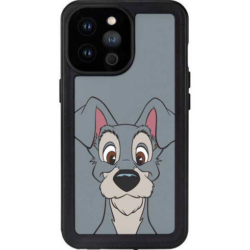 Disney Lady & The Tramp Butch Portrait iPhone 14 Pro Max Waterproof Case