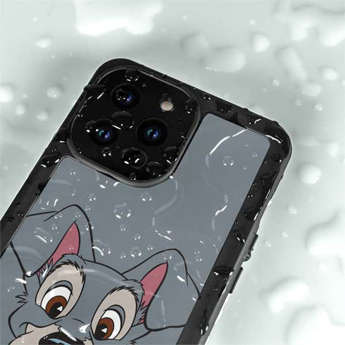 Disney Lady & The Tramp Butch Portrait iPhone 14 Pro Max Waterproof Case