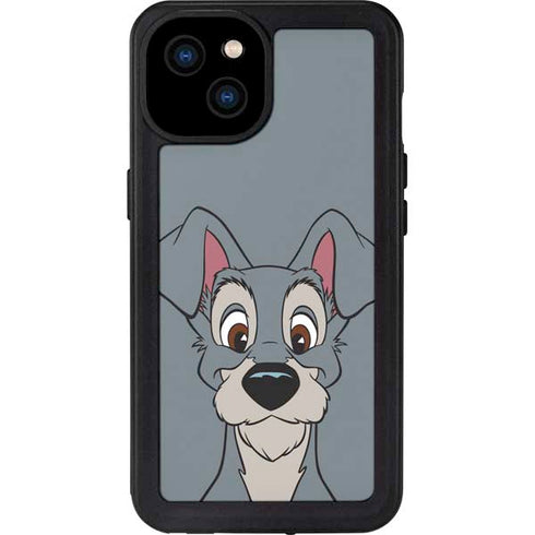 Disney Lady & The Tramp Butch Portrait iPhone 15 Plus Waterproof Case