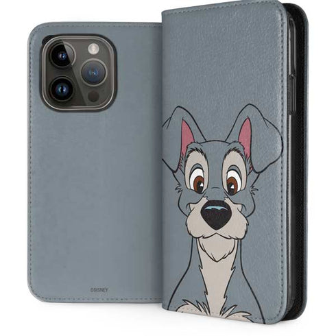 Disney Lady & The Tramp Butch Portrait iPhone 15 Pro Folio Case
