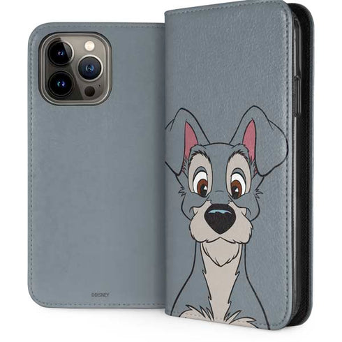 Disney Lady & The Tramp Butch Portrait iPhone 15 Pro Max Folio Case