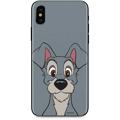Disney Lady & The Tramp Butch Portrait iPhone X Skin