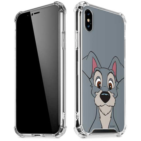 Disney Lady & The Tramp Butch Portrait iPhone XS Max Clear Case