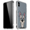 Disney Lady & The Tramp Butch Portrait iPhone XS Max Clear Case