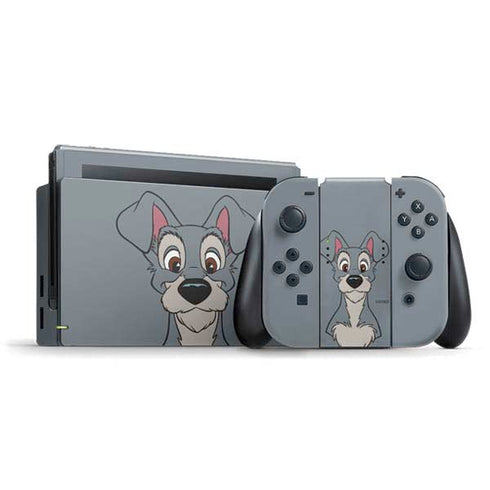 Disney Lady & The Tramp Butch Portrait Nintendo Switch Bundle Skin
