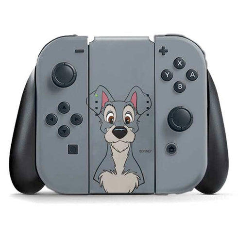 Disney Lady & The Tramp Butch Portrait Nintendo Switch (2017-2021) Joy-Con Controller Skin