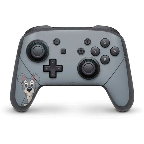 Disney Lady & The Tramp Butch Portrait Nintendo Switch Pro Controller Skin