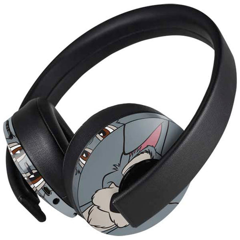 Disney Lady & The Tramp Butch Portrait PlayStation 4 Gold Wireless Headset Skin
