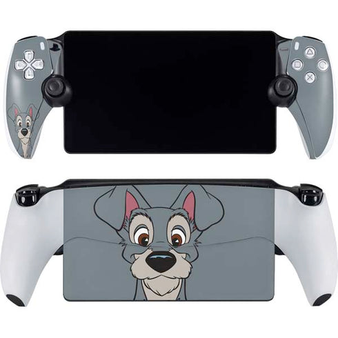 Disney Lady & The Tramp Butch Portrait PlayStation Portal Remote Player Skin