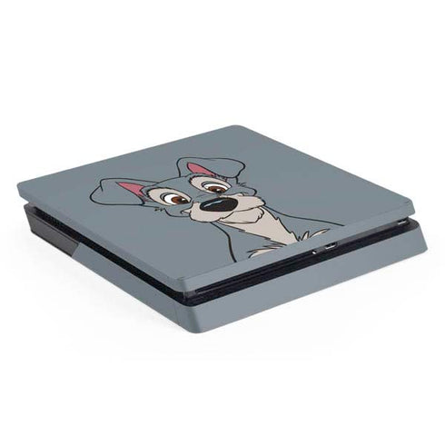 Disney Lady & The Tramp Butch Portrait PS4 Slim Skin