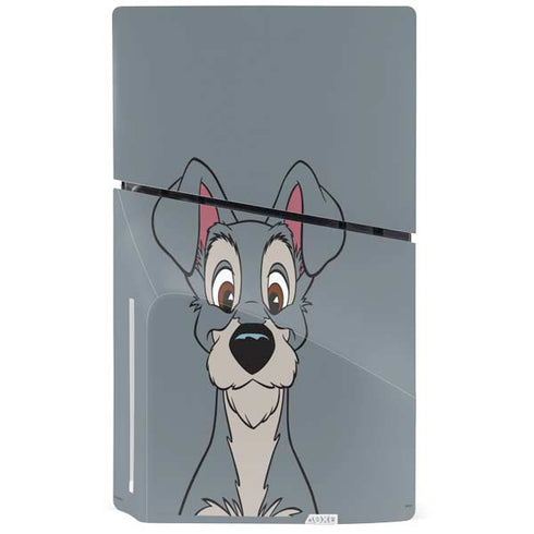 Disney Lady & The Tramp Butch Portrait PS5 Slim Disk Console Skin