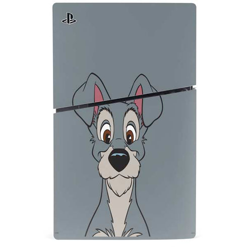 Disney Lady & The Tramp Butch Portrait PS5 Slim Digital Edition Bundle Skin