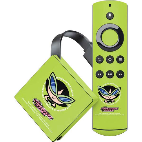 Cartoon Network Powerpuff Girls Buttercup Amazon Fire TV Skin
