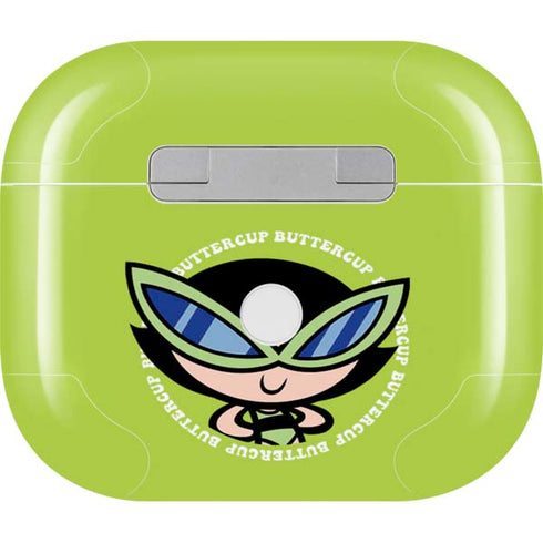 Cartoon Network Powerpuff Girls Buttercup Apple AirPods (3rd Gen 2021) Skin