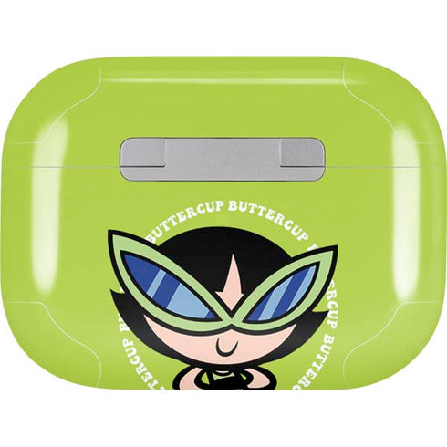 Cartoon Network Powerpuff Girls Buttercup Apple AirPods Pro Skin