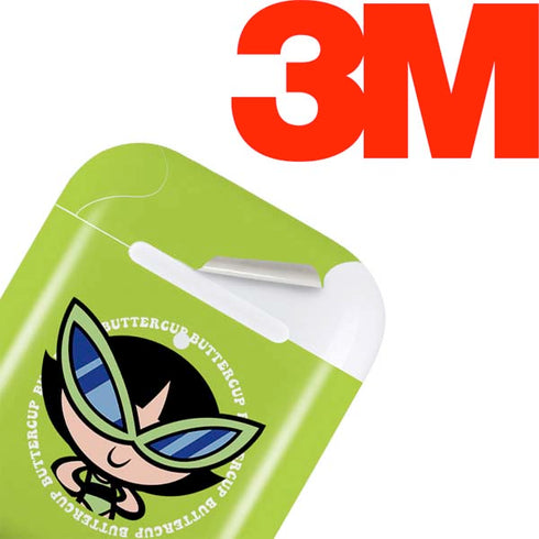 Cartoon Network Powerpuff Girls Buttercup Apple AirPods Skin
