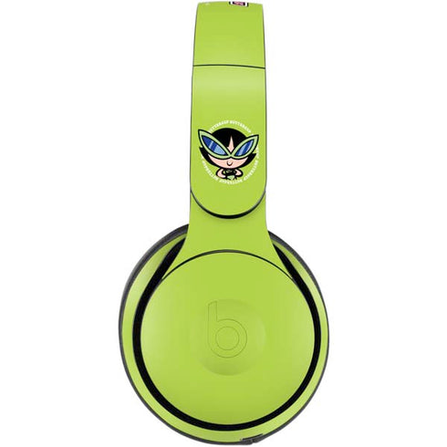 Cartoon Network Powerpuff Girls Buttercup Beats Solo Pro Skin