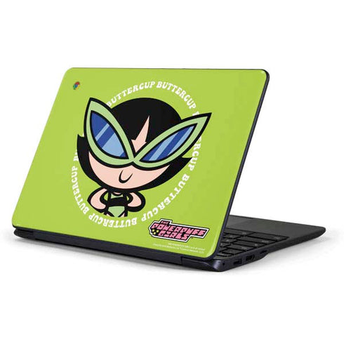 Cartoon Network Powerpuff Girls Buttercup Samsung Chromebook Skin