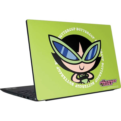 Cartoon Network Powerpuff Girls Buttercup Dell Vostro Skin