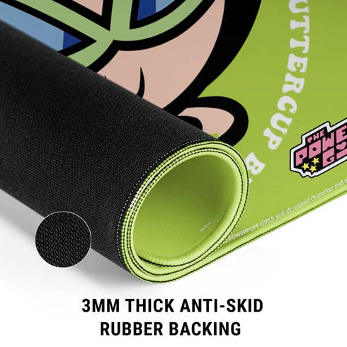 Cartoon Network Powerpuff Girls Buttercup Gaming Mouse Pad