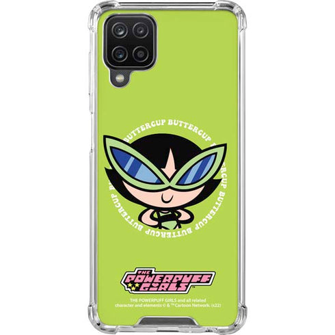 Cartoon Network Powerpuff Girls Buttercup Galaxy A12 Clear Case