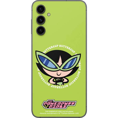 Cartoon Network Powerpuff Girls Buttercup Galaxy A14 5G Skin