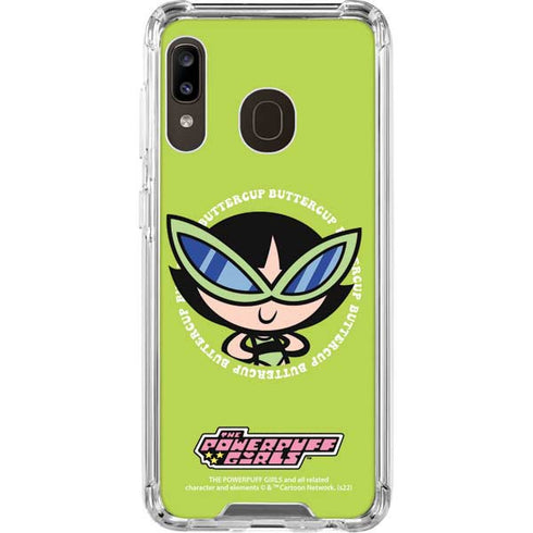 Cartoon Network Powerpuff Girls Buttercup Galaxy A30 Clear Case