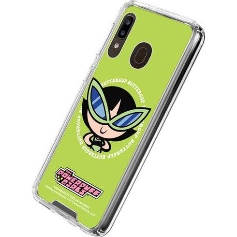 Cartoon Network Powerpuff Girls Buttercup Galaxy A30 Clear Case
