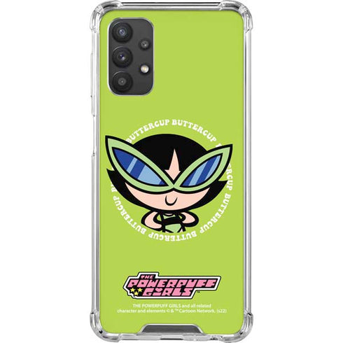 Cartoon Network Powerpuff Girls Buttercup Galaxy A32 5G Clear Case