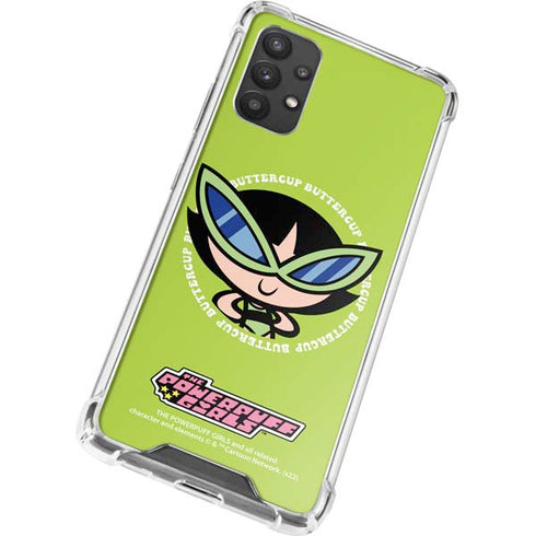 Cartoon Network Powerpuff Girls Buttercup Galaxy A32 5G Clear Case