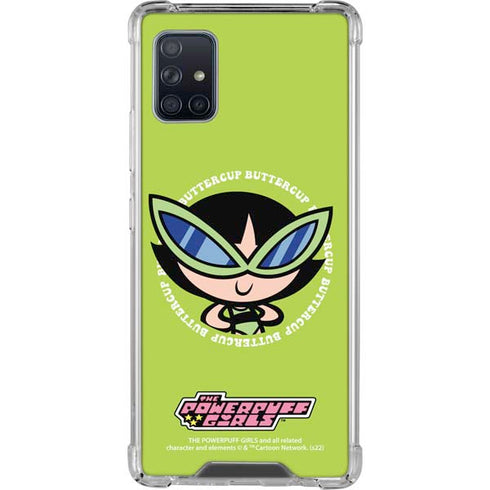 Cartoon Network Powerpuff Girls Buttercup Galaxy A51 5G Clear Case