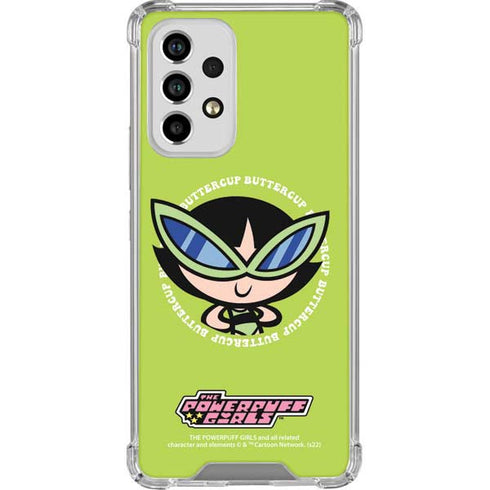 Cartoon Network Powerpuff Girls Buttercup Galaxy A53 5G Clear Case