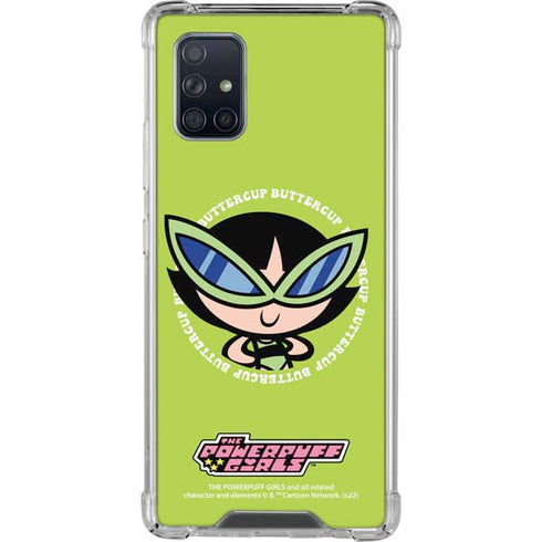 Cartoon Network Powerpuff Girls Buttercup Galaxy A71 5G Clear Case