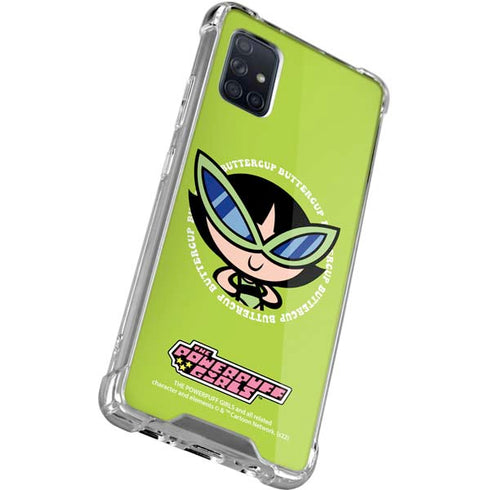 Cartoon Network Powerpuff Girls Buttercup Galaxy A71 5G Clear Case